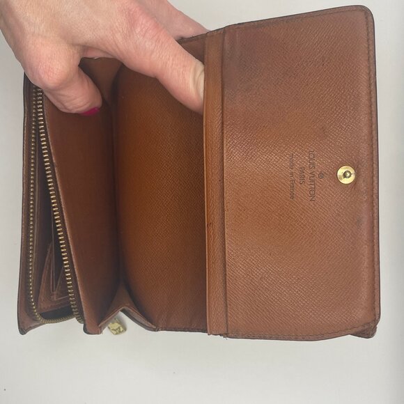 Louis Vuitton Monogram Porte Monet Bier Tresor Two fold Wallet - Picture 2 of 6